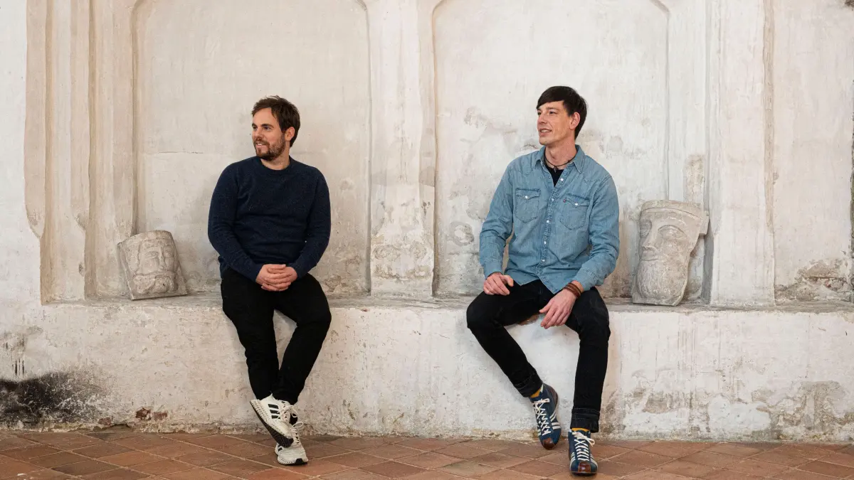 Das Duo Zaza tritt am Sonntag in der St. Marienkirche in Bernau auf.