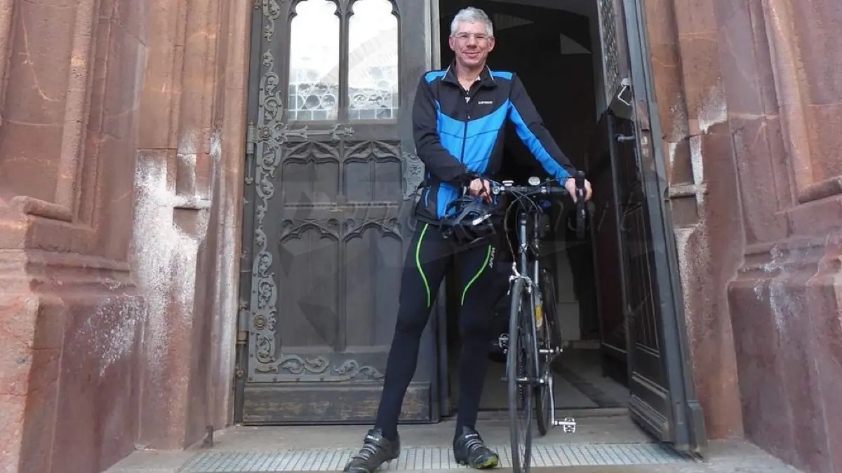 Fahrradkantor Martin Schulze aus Frankfurt (Oder) gastiert am Sonntag in Wandlitz