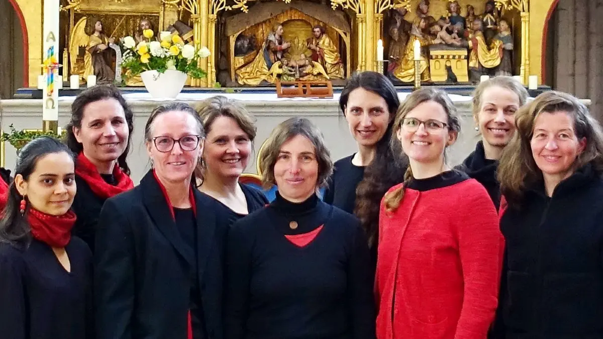 Der Mitteldeutsche Frauenkammerchor aus Weimar ist am Sonntag, 25. Mai, in der Marienkirche in Bernau zu Gast.