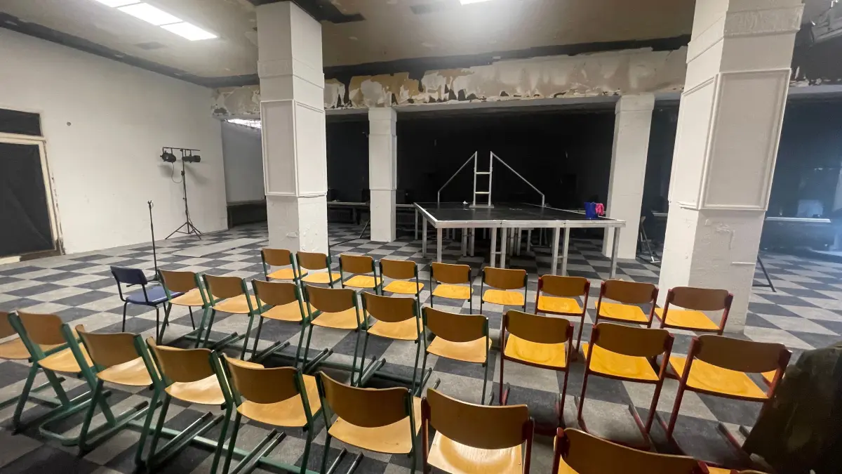 das Hotel wird zum Theater: Im Lunik wurden Sanierungen vorgenommen, um Veranstaltungen verschiedenster Form zu ermöglichen.
