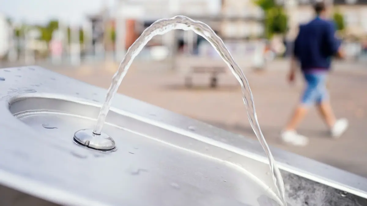 Hitze - Trinkwasserbrunnen