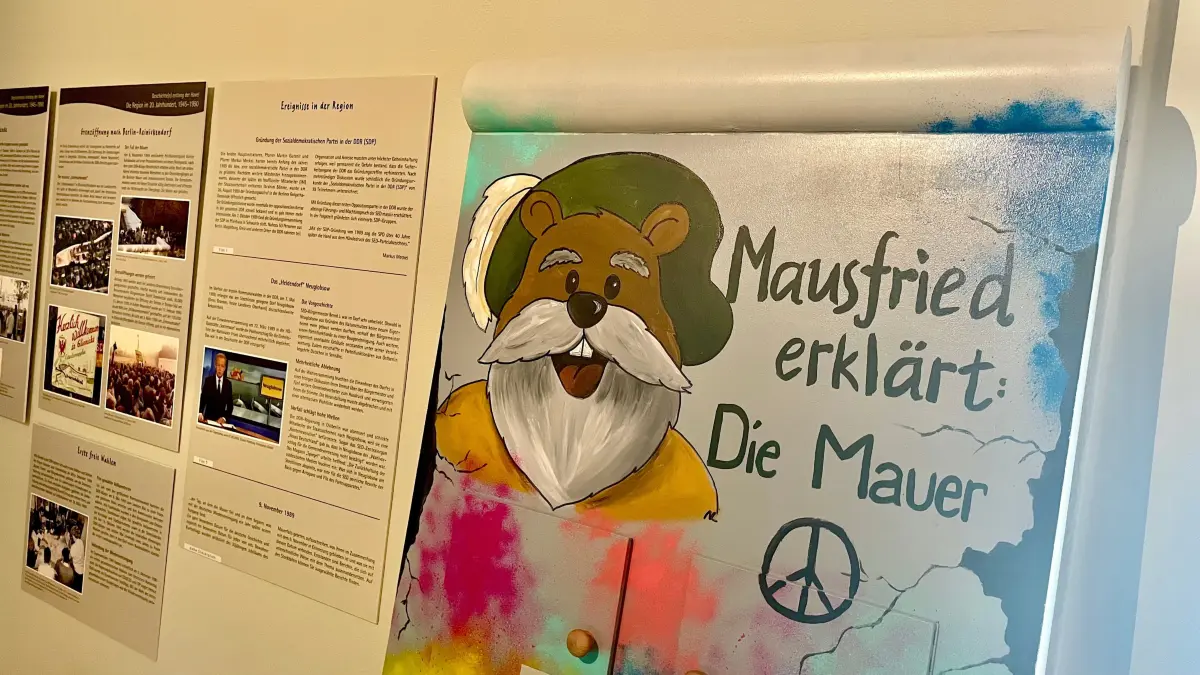 Regionalmuseum Oberhavel Remo (ReMO) in Oranienburg, Träger Landkreis, im Schloss angesiedelt, Maskottchen Mausfried