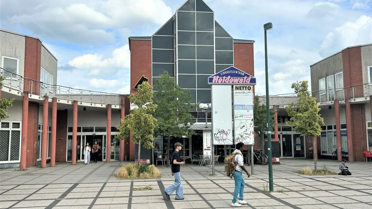Immer noch ein Kundenmagnet in Eberswalde: Das EKZ Heidewald ist die einzige Einkaufsmöglichkeit im Brandenburgischen Viertel, in dem knapp 7200 Einwohner zu Hause sind.