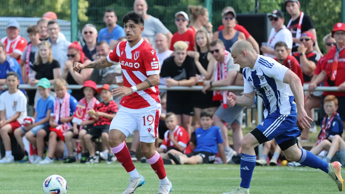 Fussball Testspiel 2025/2026 SpVgg Finsterwalde - FC Energie Cottbus: 19 Jannis Boziaris (Energie Cottbus)