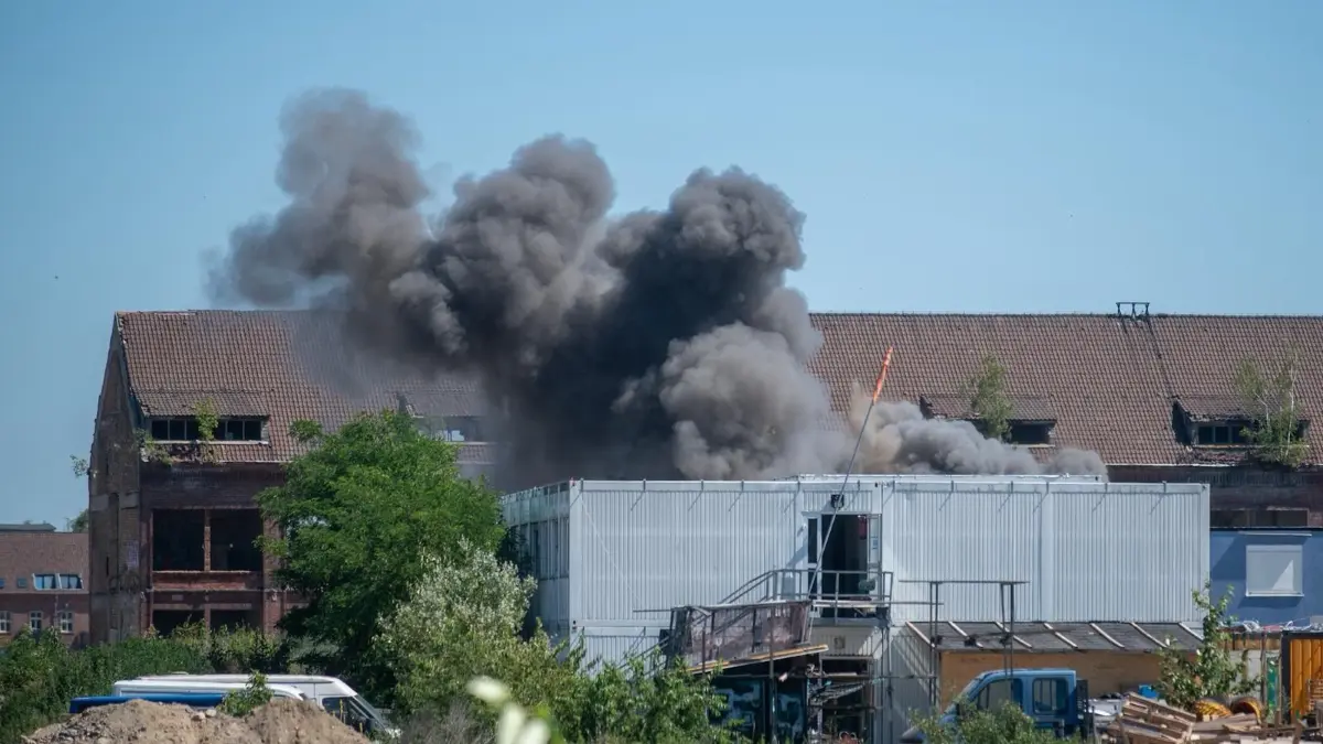 Sprengung Bernau, 2.7.25