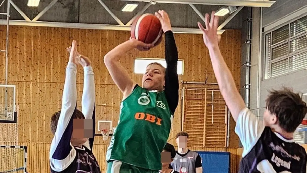 Egon Engelien gehört zu den großen Talenten des Eisenhüttenstädter Basketballs.