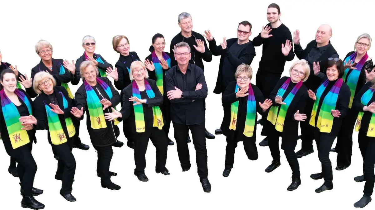 Eisenhüttenstadt. Chor Gospelfriends. 02.05.2023 Foto: Steffen Kraft