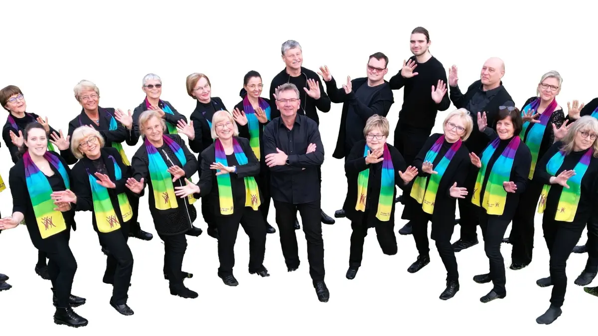 Eisenhüttenstadt. Chor Gospelfriends. 02.05.2023 Foto: Steffen Kraft