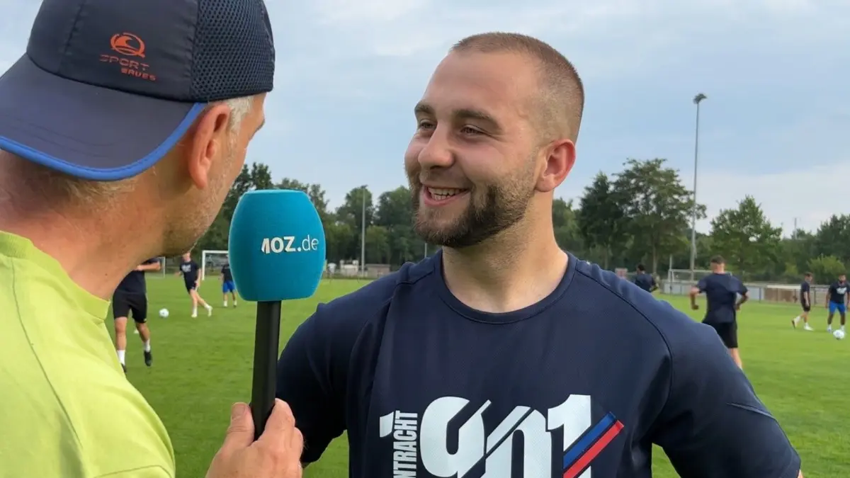 Comeback der besonderen Art: Nikola Lakatos meldet sich beim Oranienburger FC Eintracht zurück im Team.