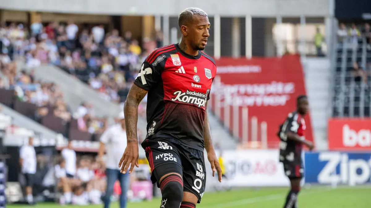 Testspiel Linzer ASK - 1. FC Union 2025/26: Fußball, Herren, Testspiel, Saison 2025/26, Linzer ASK - 1. FC Union Berlin, v. l. Jerome Boateng (LASK), 19.07. 2025, Foto: Matthias Koch