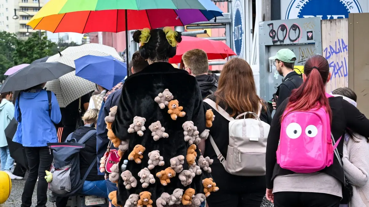 Vor der Eröffnung des ersten Labubu-Stores Deutschlands in Berlin