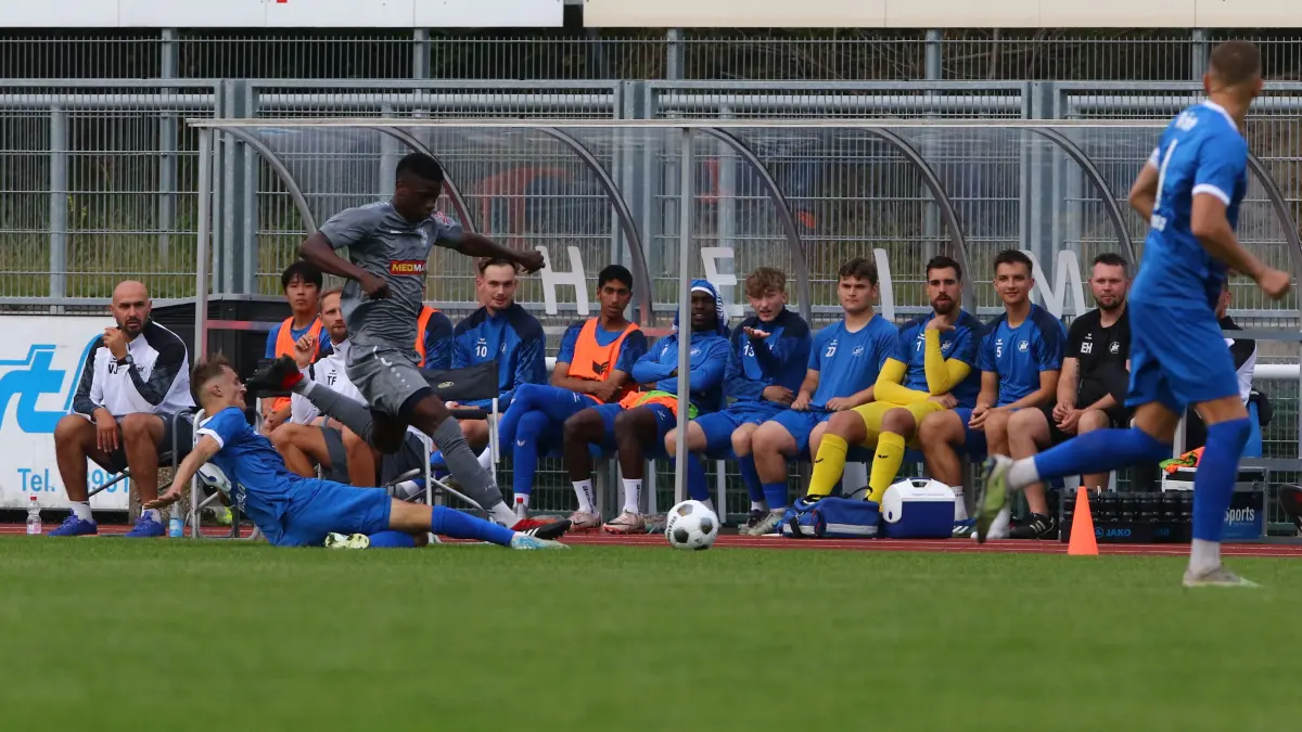 Neustrelitz im Testspiel gegen MSV Neuruppinb