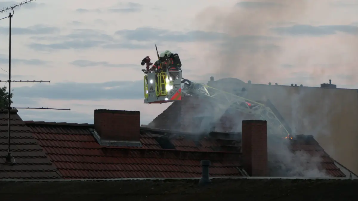 Brand in Neuruppin