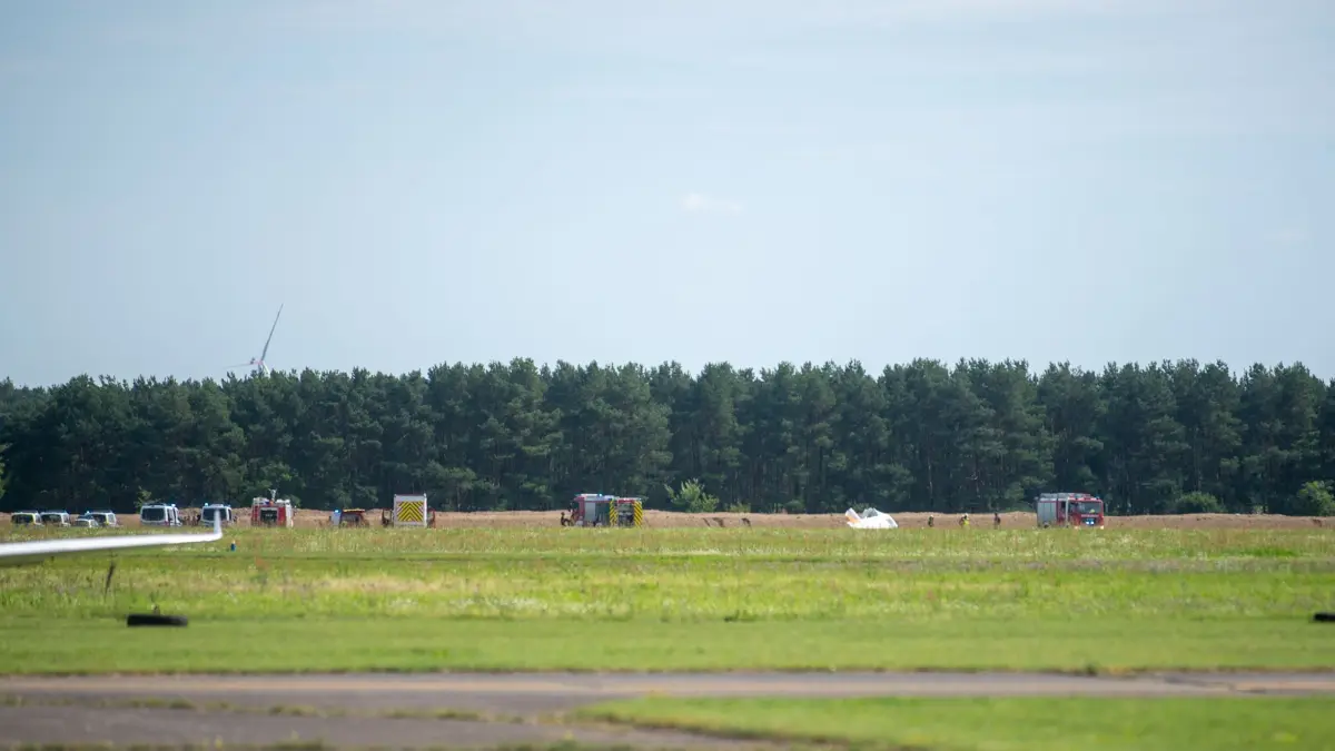 Auf dem Flugplatz Strausberg kam es am Donnerstagnachmittag (7. August) zu einem Unfall.