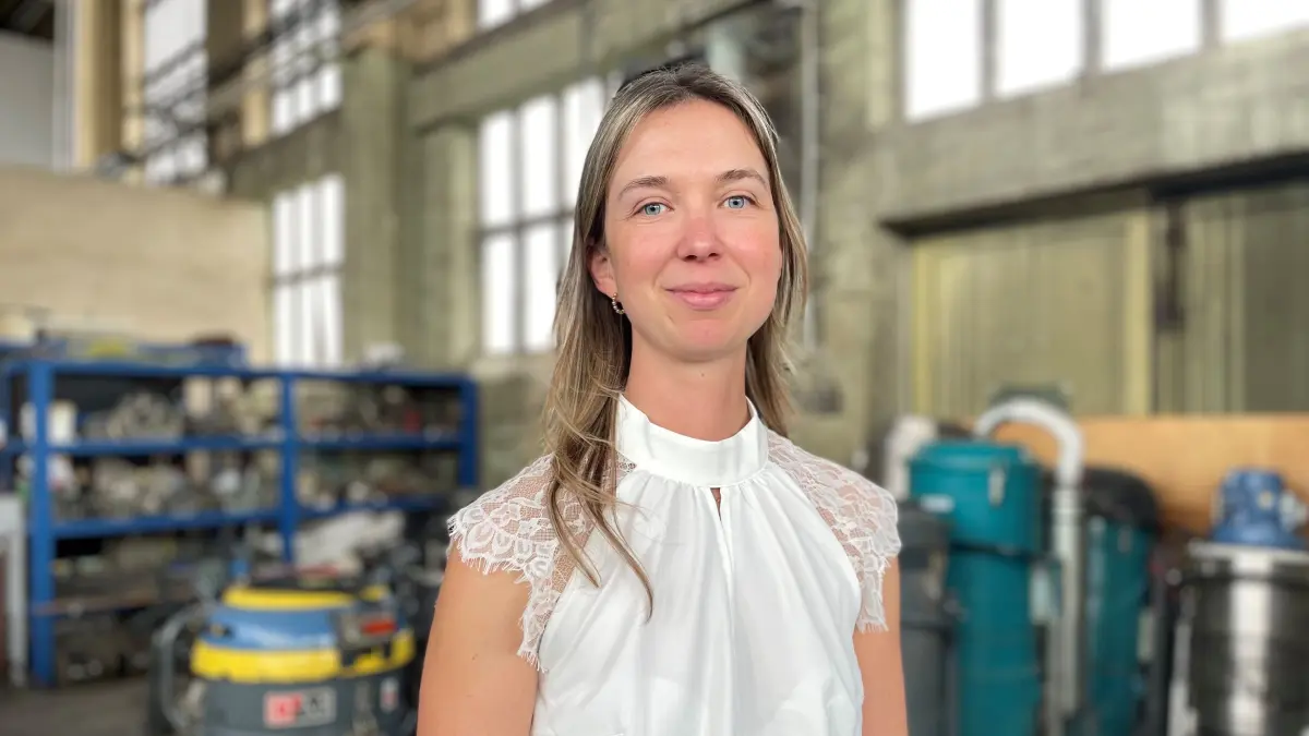 Die neue Chefin von Gaffrey Industrieservice, Johanna Gaffrey. Seit dem 1. April leitet sie nun das auf dem PCK-Gelände ansässige Familienunternehmen und hatte davor einige Hürden zu nehmen.