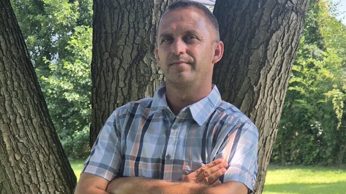 Manuel Przybylski möchte sich in Rüdersdorf um das Amt des Bürgermeisters bewerben.