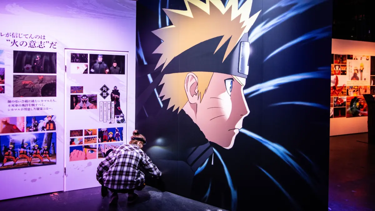 Letzter Feinschliff vor dem offiziellen Start: Naruto the Gallery ist vom 27. August bis 24. November 2025 zu sehen.