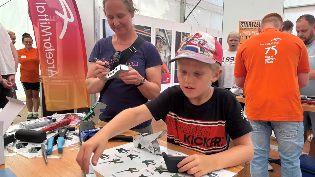ArcelorMittal beim Stadtfest Eisenhüttenstadt