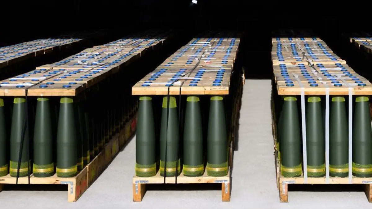 155mm Artilleriemunition
