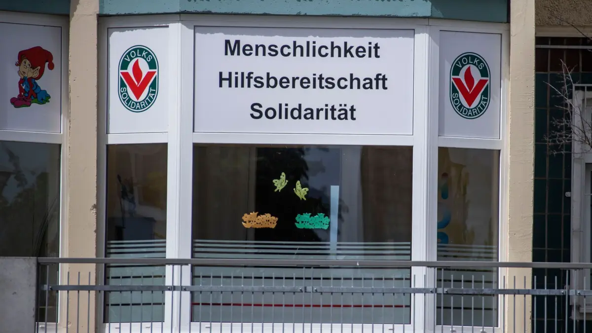 80 Jahre Volkssolidarität: ARCHIV - 05.06.2020, Mecklenburg-Vorpommern, Torgelow: Das Büro der Volkssolidarität in Torgelow. (zu dpa: «Volkssolidarität wird 80 - Schwesig würdigt Verbandsarbeit») Foto: Jens Büttner/dpa-Zentralbild/dpa +++ dpa-Bildfunk +++