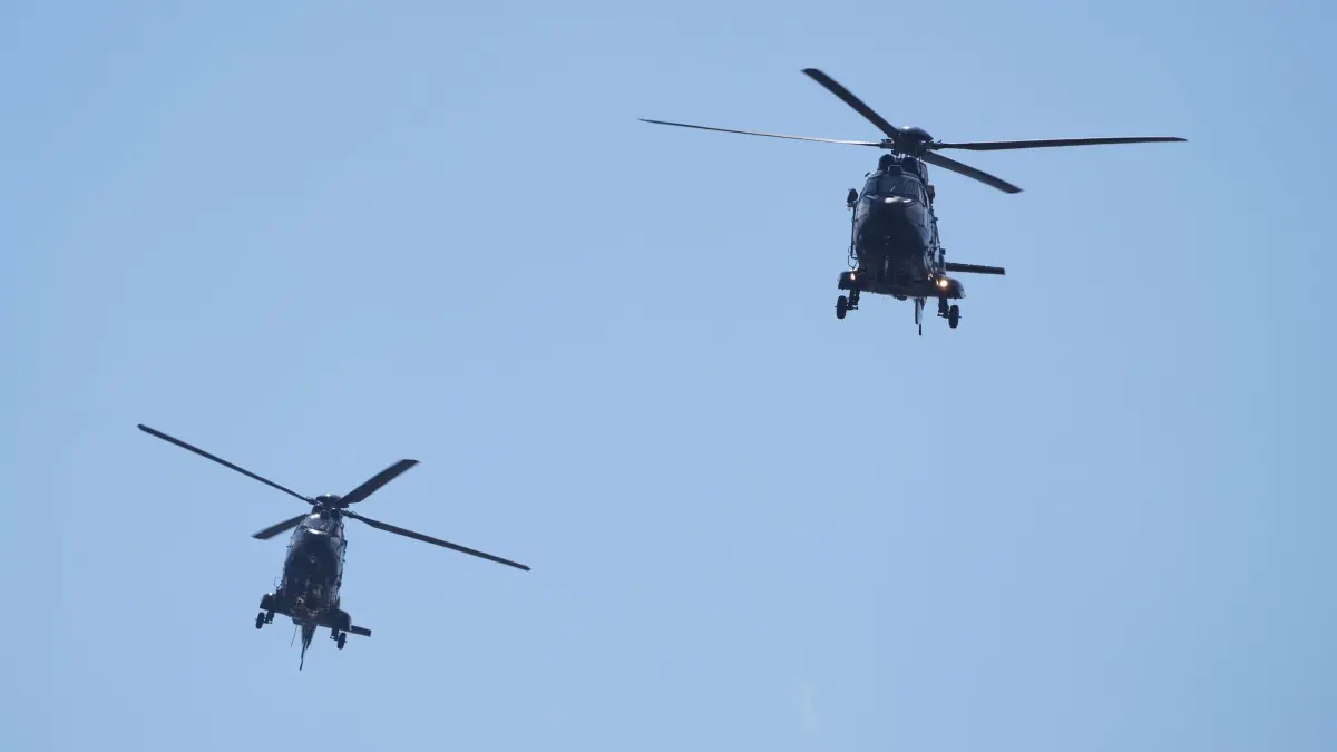 Hubschrauber der Bundespolizei