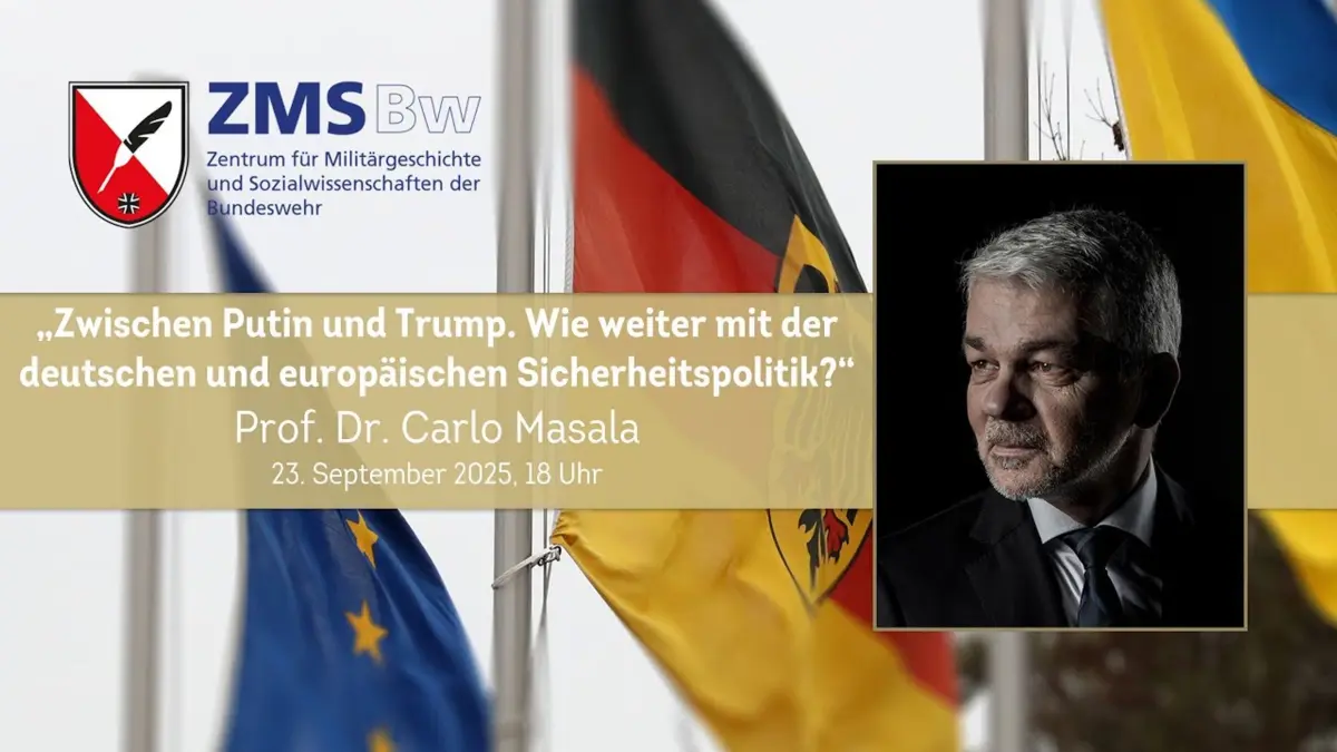 Masala im Livestream: Zwischen Putin und Trump. Wie weiter mit der deutschen und europäischen Sicherheitspolitik?