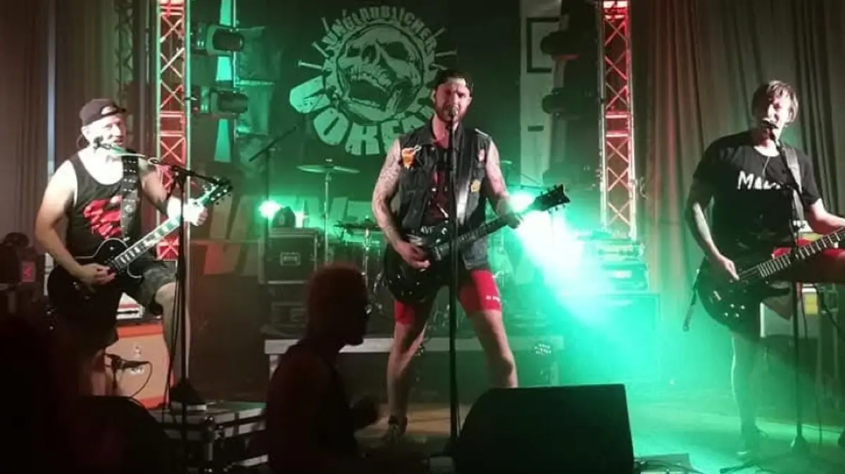 Unglaublicher Vorfall: Die Punk-Band aus Berlin ist am schon zum dritten Mal bei Rockam Kreisel dabei.