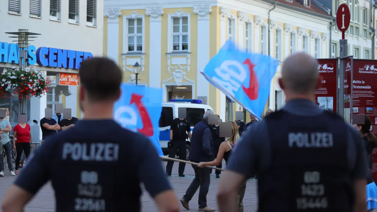 Am Freitag (19. September) gab es bereits Protest gegen eine Veranstaltung der AfD in Fürstenwalde. Eine Woche später finden ebenfalls Kundgebungen statt.