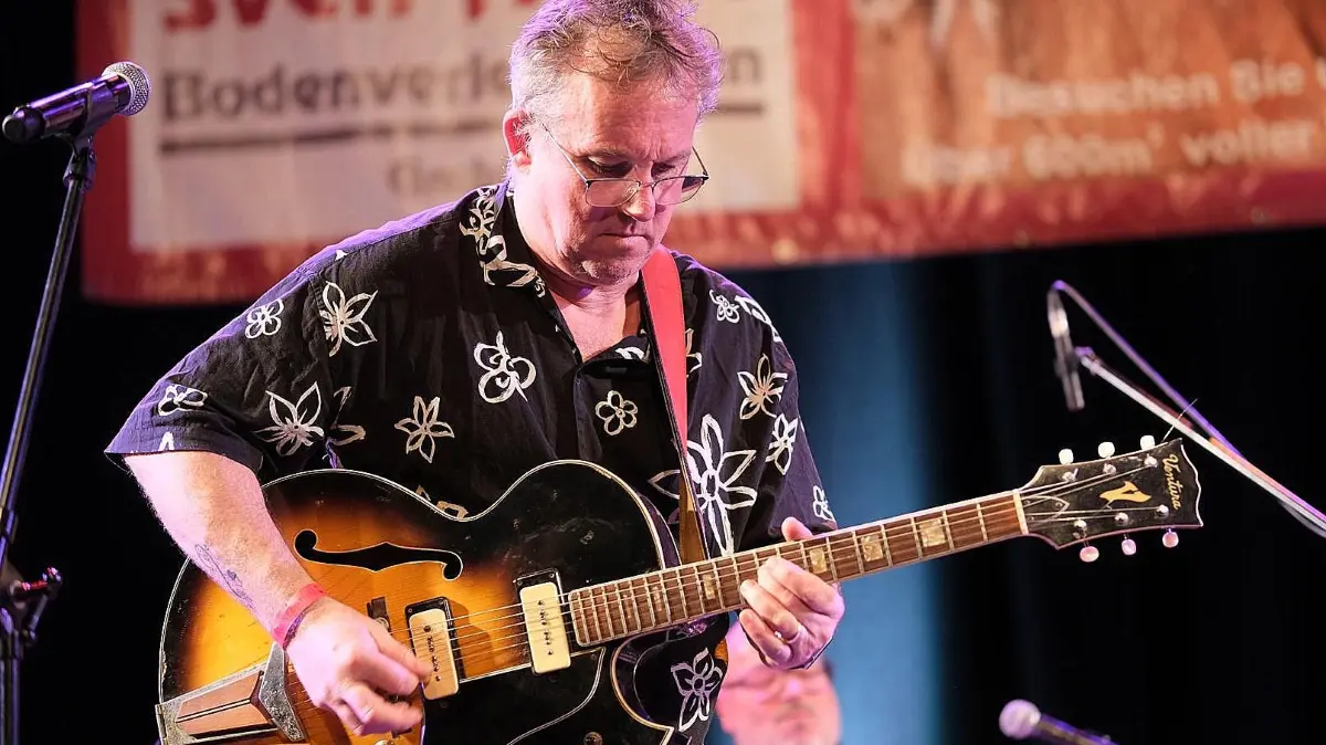 Blues-Gitarrist: Jan Hirte