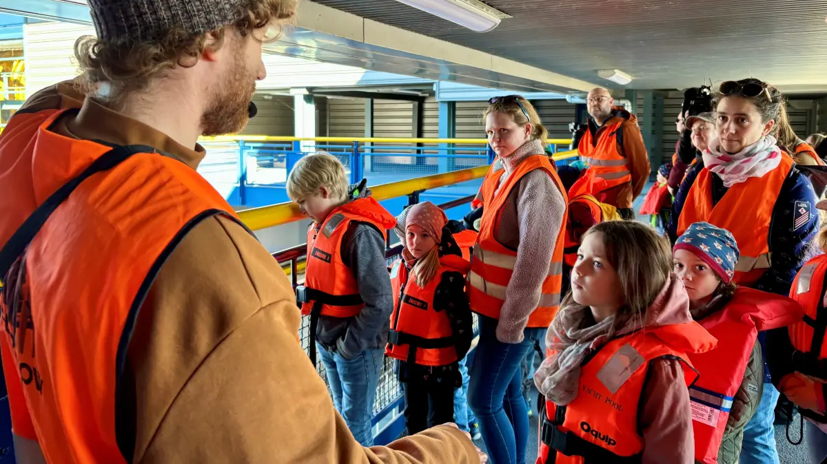 Tour durchs neue Hebewerk