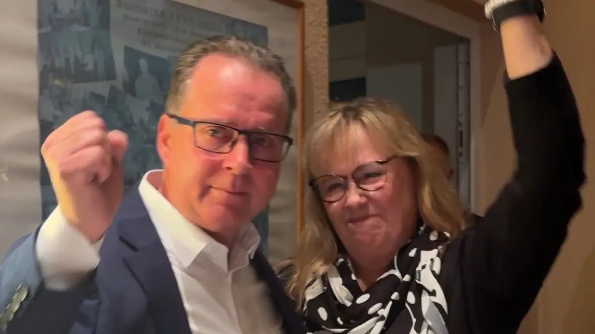 Marko Henkel und Lebensgefährtin Andrea Rittel