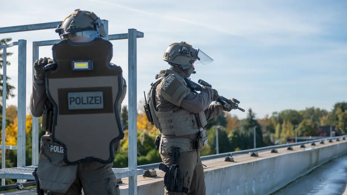 Gedreht wurde auch auf dem Dach von Edeka in der Lessingstraße.