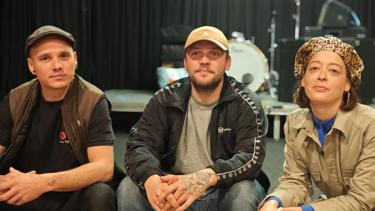 Blicken mit Sorge auf die Zukunft vom Parkclub Fürstenwalde: Christian Köckeritz, Moritz Kalzendorf und Madlen Zenker.