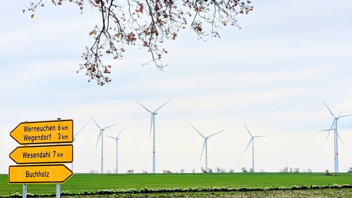 Windkraftanlagen in Altlandsberg: Höhere Windräder sollen dazukommen und die bestehenden Anlagen in den nächsten Jahren ausgetauscht werden.