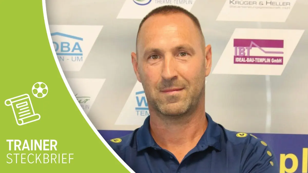Andy Vetter, Cheftrainer des SC Victoria Templin in der Landesklasse-Nord-Saison 2025/26, im Steckbrief.