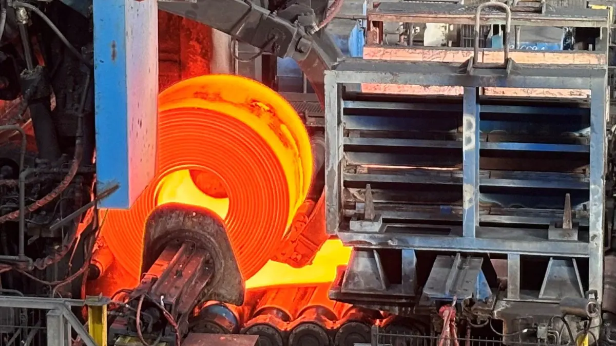 Warmwalzwerk von ArcelorMittal Eisenhüttenstadt