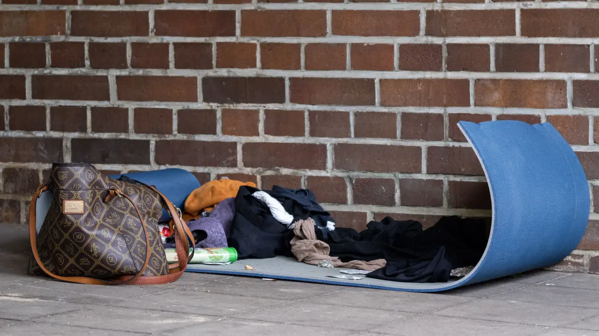 Obdachlos Symbolbild dpa