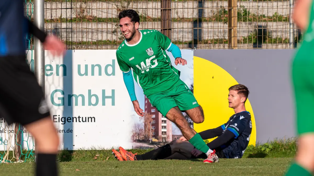 Union Fürstenwalde in der Brandenburgliga mit Hysen Muca