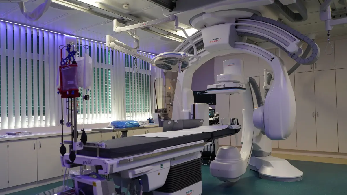 Neue Angiographieanlage am WFK