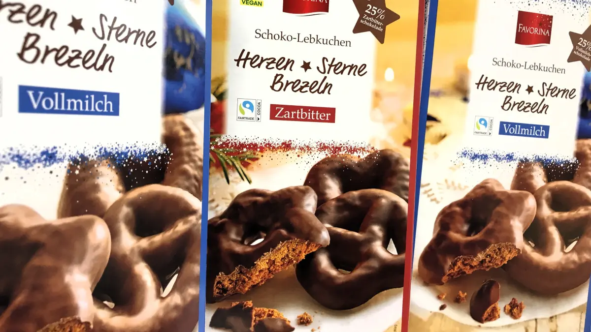 Eisenhüttenstadt. Discounter Lidl. Lebkuchen. Die Preise für Lebkuchen sind 2025 gegenüber dem Vorjahr erheblich gestiegen. 04.11.2025 Foto: Frank Groneberg