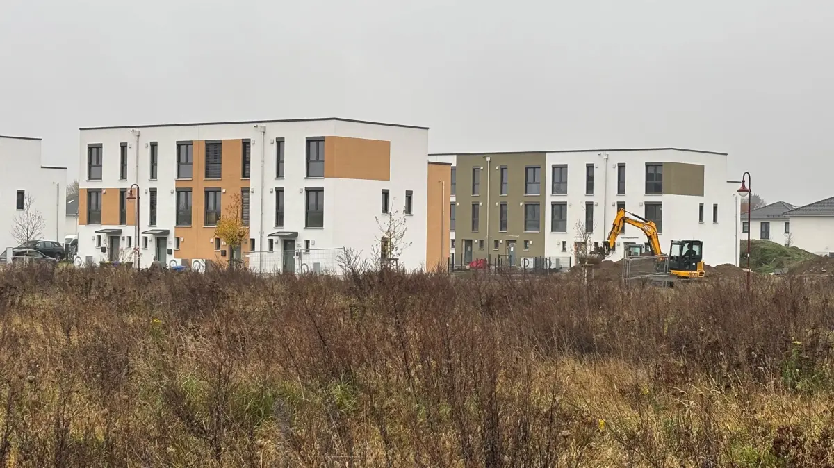 B-Plangebiet Gruscheweg 6 in Neuenhagen, Neubauten, Mehrfamilienhäuser