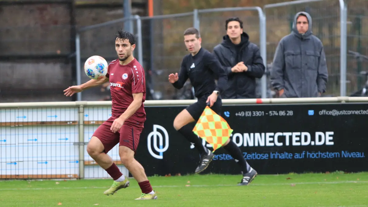 Landespokal Viertelfinale Oranienburger FC Eintracht gegen RSV Eintracht Stahnsdorf mit Abdul-Hamid Saadaev