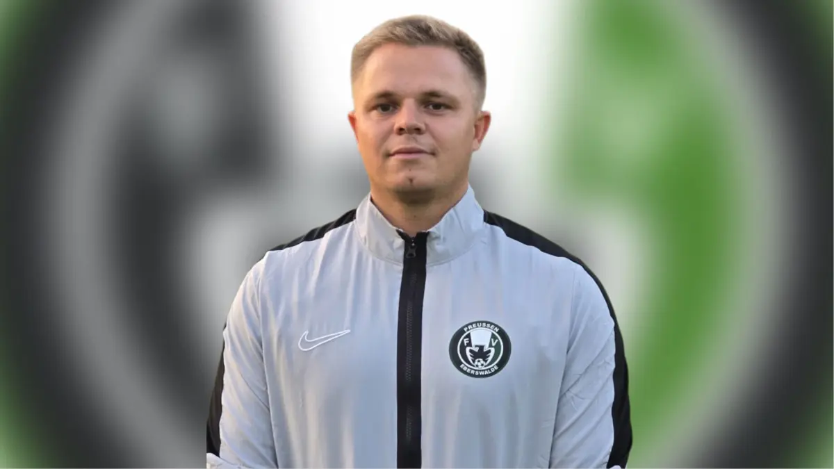 Florian Heise, Sportlicher Leiter des FV Preussen Eberswalde : Eberswalde, Florian Heise, Sportlicher Leiter des FV Preussen Eberswalde