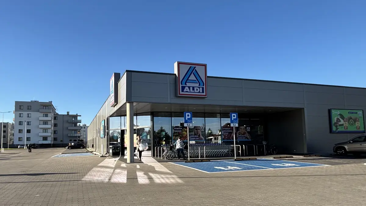 In Slubice in Polen gibt es jetzt eine Filiale von Aldi. Was anders ist als in Frankfurt (Oder).