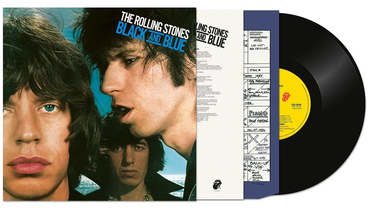 Rolling Stones Black and Blue