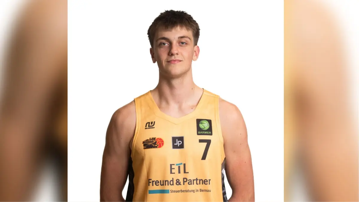 Basketballer Anton Nufer von Lok Bernau