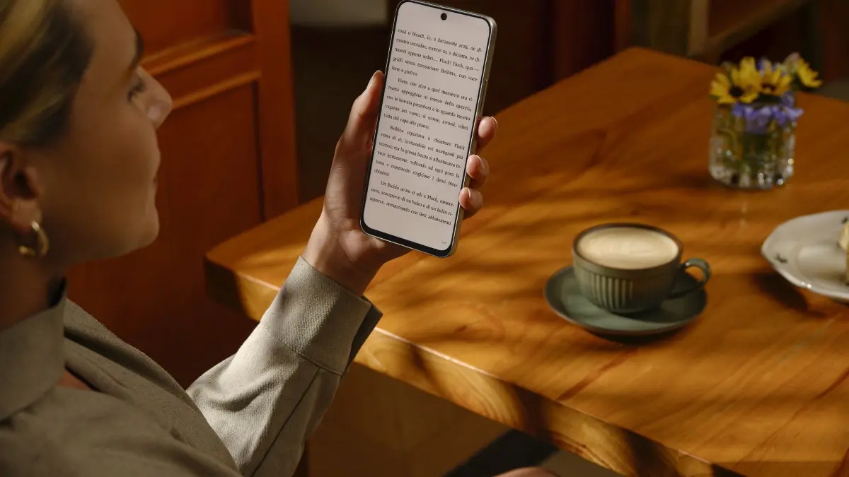 NXTPaper 60 Ultra. Raus aus dem Alltag. Das Smartphone als klassischer E-Book-Reader.