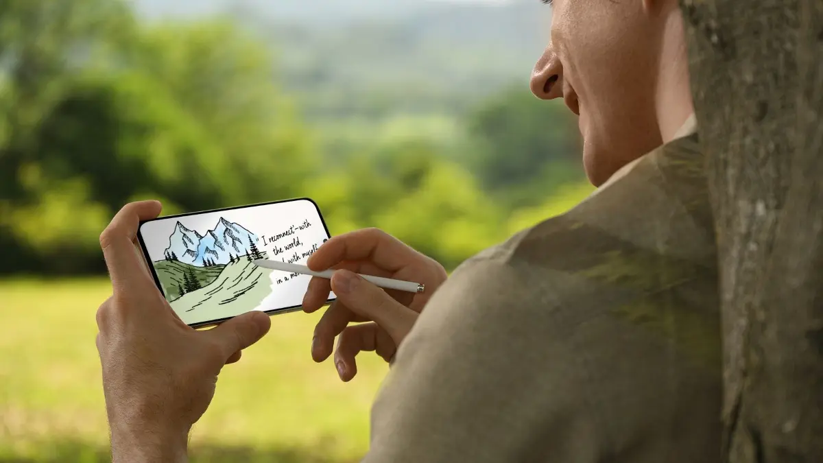 NXTPaper 60 Ultra. Auch als digitales Notiz- und Skizzenbuch über die Stifteingabe nutzbar.