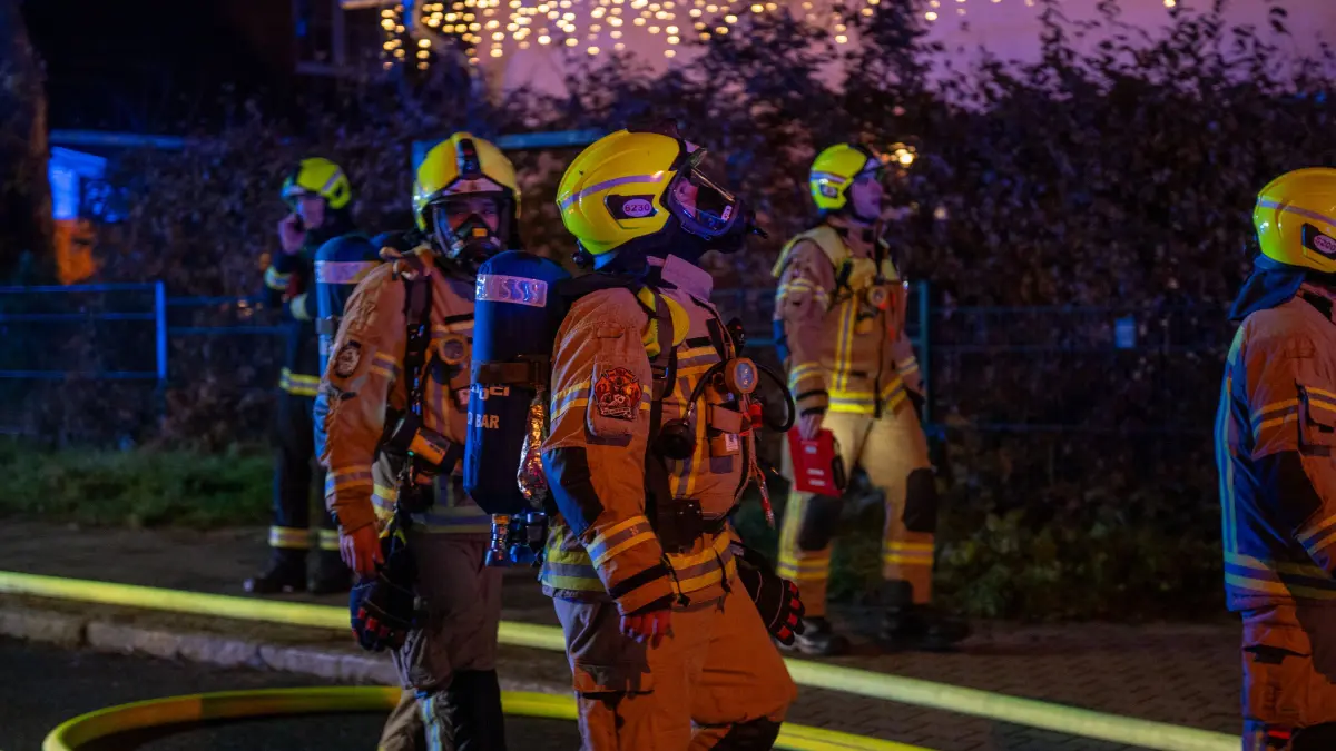 Einsatzkräfte der Freiwilligen Feuerwehren aus dem Bezirk Marzahn-Hellersdorf kamen ebenfalls zum Einsatz.