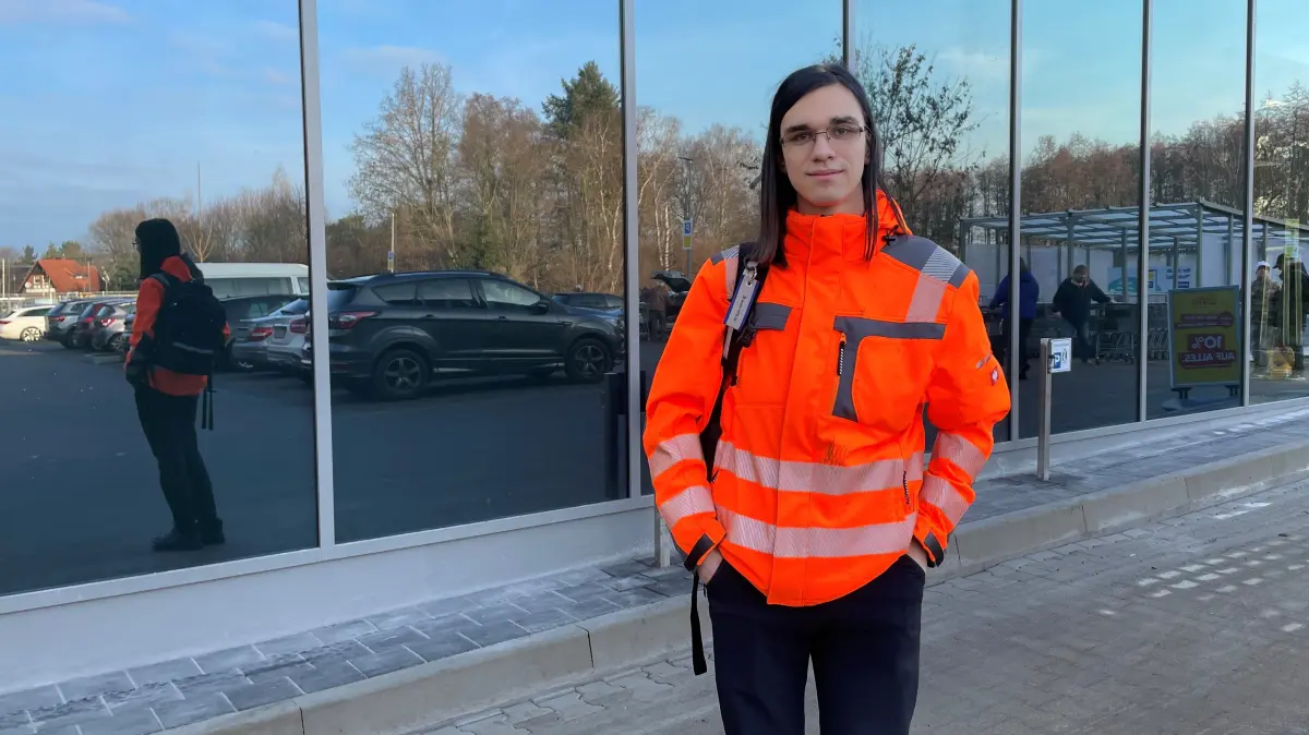 Kira Urban aus Bernau, Kund+ bei Netto Basdorf am Eröffnungstag